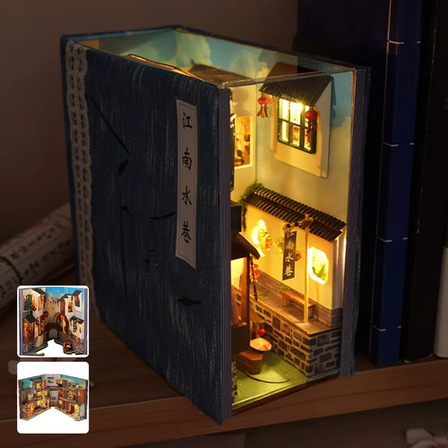.. Kit De Maquetas De Casas De Muñecas En Miniatura Para