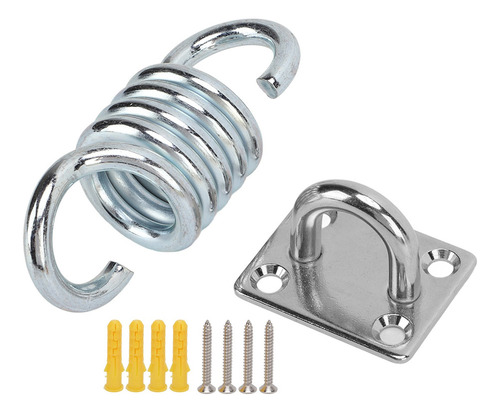 Kit Colgante Para Silla Hamaca Techo Giratorio De Acero Inox