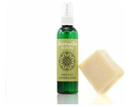 Moonwater Elixirs White Sage Spray And Smudge Soap Bundl