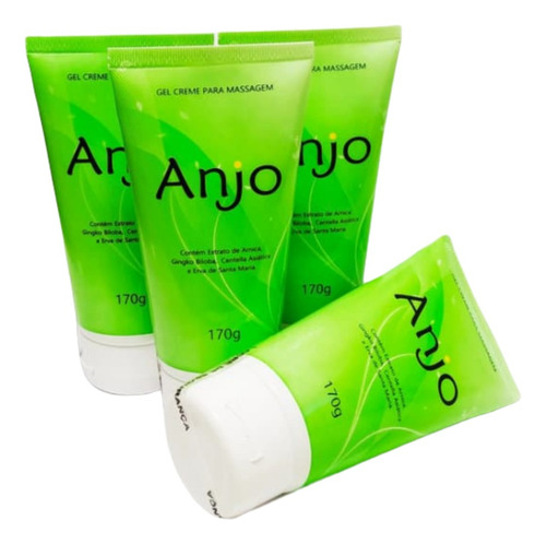 Pomada Anjo - Kit 4 Unidades Para Cuidado Da Saúde