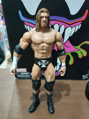 Figura De Acción Mattel 2011 Wwe Triple H Wrestling Action