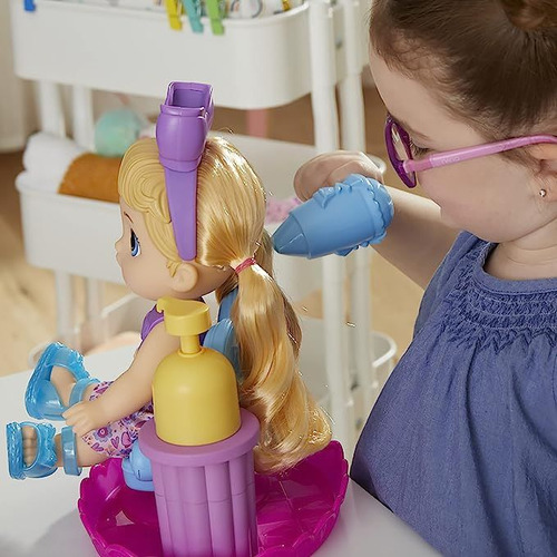 Boneca Baby Alive Sudsy Styling Loira Hasbro