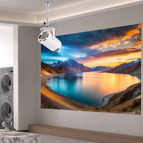 Suporte Retrátil Para Montagem Em Parede No Teto, Mini Tripé