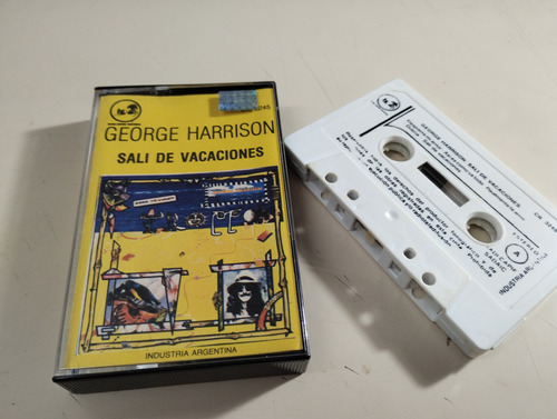 George Harrison - Sali De Vacaciones - Cassette , Ind. Arg.