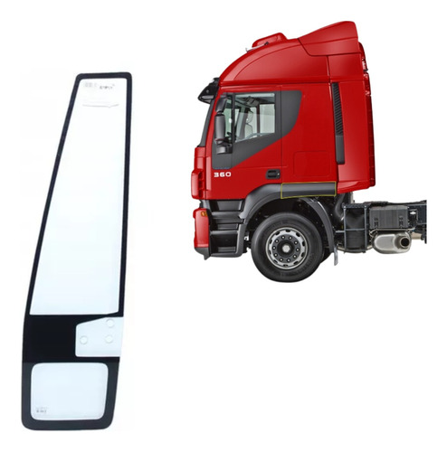 Vidro Quebra Vento Esquerdo Iveco Tector Cursor Stralis