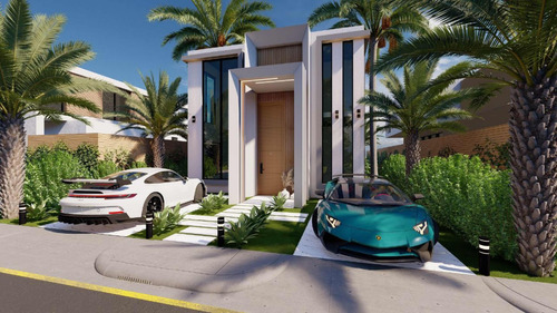 Venta De Villa En Punta Cana Con Piscina Zona Turística