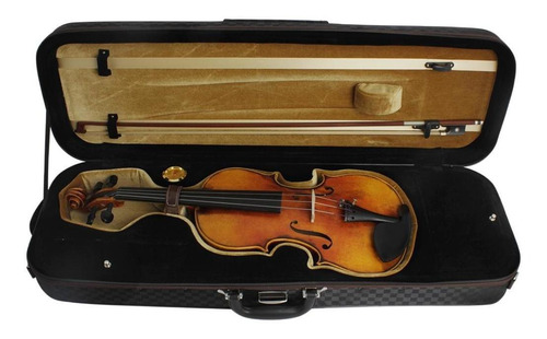 Imagen 2 de 7 de Estuche Para Violín Profesional De Tamaño Completo, 4/4,