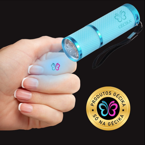 Imagem 2 de 5 de Cabine Portatil Lanterna Unhas Led Uv Seca Gel Acrigel Fibra