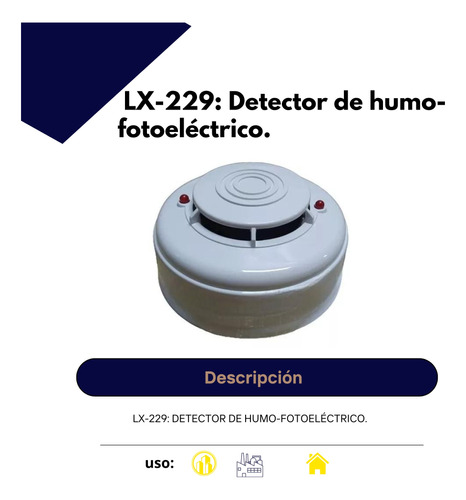  Detector De Humo Fotoeléctrico.