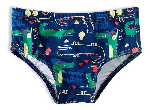 Imagem 4 de 6 de Sunga Bebê Menino Infantil Proteção Solar 50+ Praia Tip Top