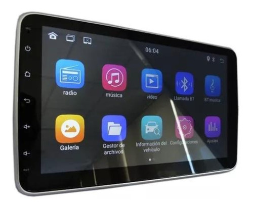 Radio Para Auto Pantalla 10.1 Touch Android 1 Din Bluetooth