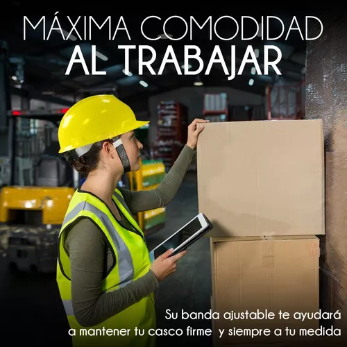 Casco De Seguridad Industrial Dieléctrico Ajustable Cachucha