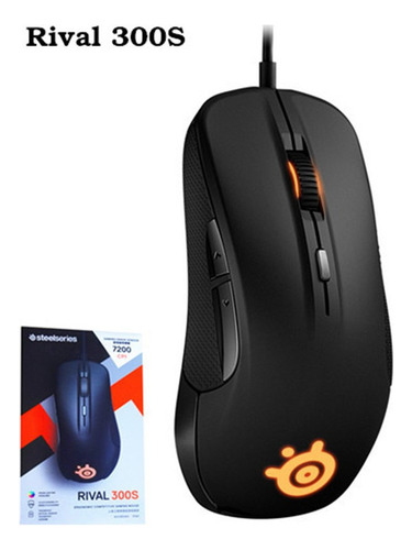 Steelseries Rival 300s Gaming Mouse Com Fio 7200 Dpi Rgb Led