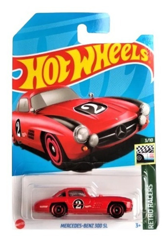 Genial Auto Mercedes Benz 300 Sl Hot Wheels Col Retro Racers