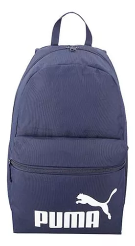 Mochila Puma Mujer Lila Casual Escolar 7548756 Diseño De La Tela Liso