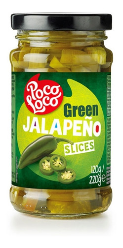 Jalapeños Verdes En Rodajas Poco Loco 220g