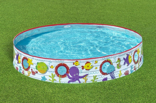 Piscina Niños Grande Acuario Rigida 152x 25cm Bestway