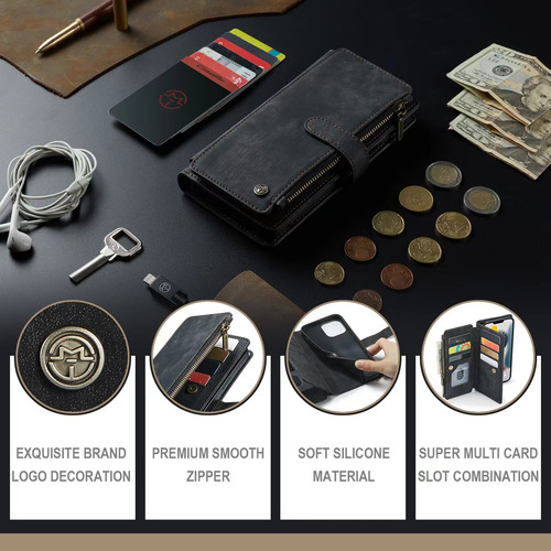 For Iphone15 14 12 Mobile Phone Protective Case Purse