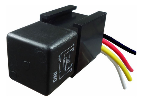 Relé De 4 Terminais Com Soquete 12v E 70a - Dni 7522