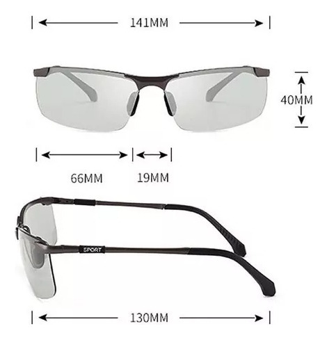 Gafas De Visión Nocturna, 2 Unidades, For Conducir De Día Y