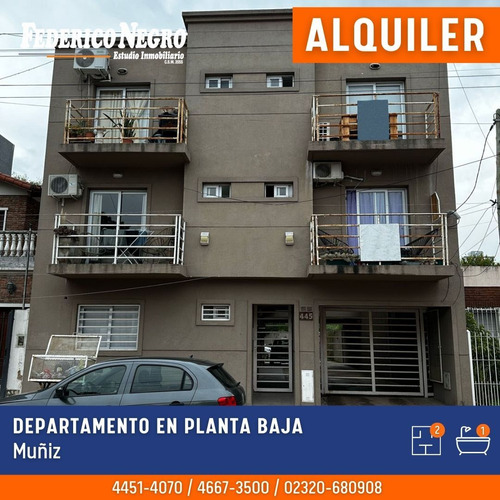 Departamento En Alquiler En Muñiz