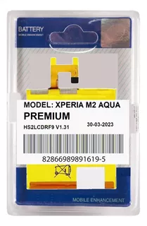 Battria Para Xperia M2 E M2 Aqua + Garantia De Longa Duração