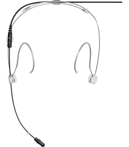 Microfone Shure Dh-5 B /o Mtqg Headset Duraplex Cor Preto