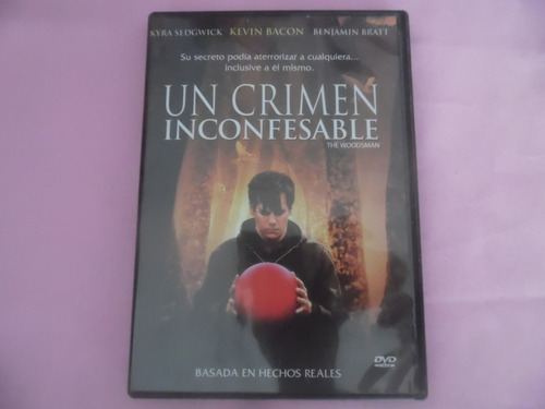 Dvd Un Crimen Inconfesable Pelicula (Usado)