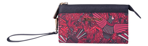 Bolsa Cheen Saffiano Pineda Covalin Diseño Colibrí Negro