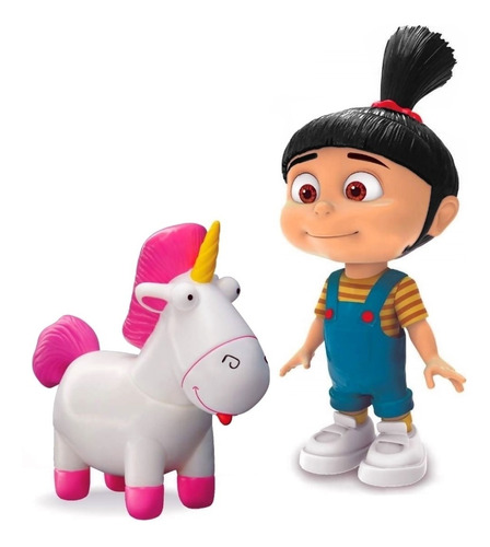 Bonecos De Vinil Agnes E Fluffy - Meu Malvado Favorito Lider