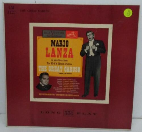 Mario Lanza, The Great Caruso Rca Victor Vinyl (14h2- Cck
