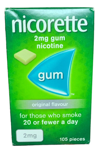 Nicorette 105 Chicles Sabor Original  2mg