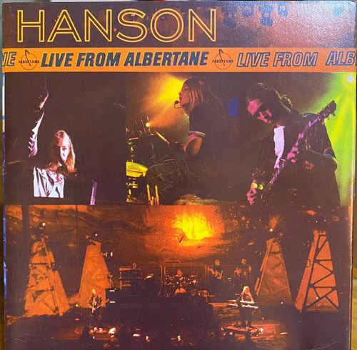 Hanson - Live From Albertane. Cd, Album.