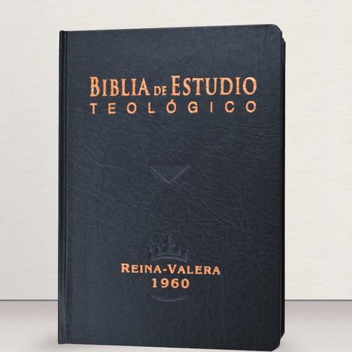 Biblia Rvr1960 Estudio Teologico Tapa Dura Con Indice