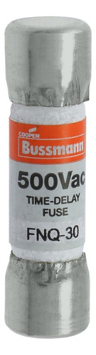 Bussman Fusible Fibra Fusetron Retar 500v 30 Amps Fnq-30
