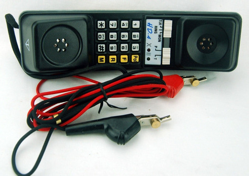 Micro Telefónico Para Monitoreo De Líneas - Craft Test Set 
