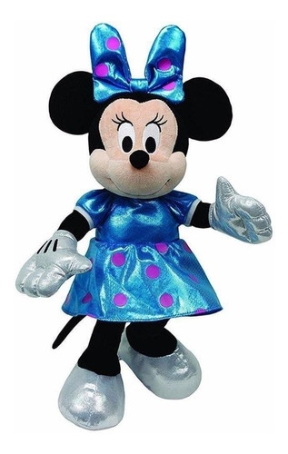 Pelúcia Minnie Mouse Beanie Babies Ty Sortido 17cm - Dtc