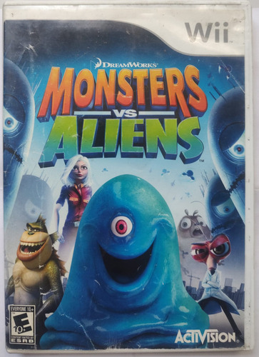 Monsters Vs Aliens Original Nintendo Wii