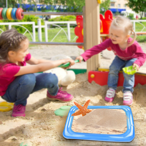 Mz Mesa De Arena Inflable Power Sand Cushion, Juguete