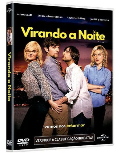 Virando A Noite - Dvd - Adam Scott - Taylor Schilling