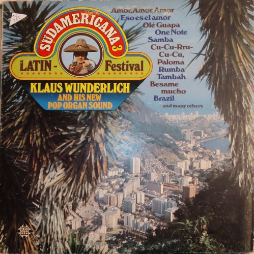 Vinilo Lp De Klaus Wunderlich  -sudamericanas (xx712
