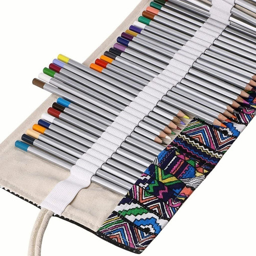 ~ Lapiceras Enrollables Lona 72 Agujeros Varios Modelos Full