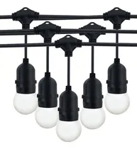 Comprar Luces De Tiras De Focos Guirnalda  De 20 Focos Luz Dorado 3w