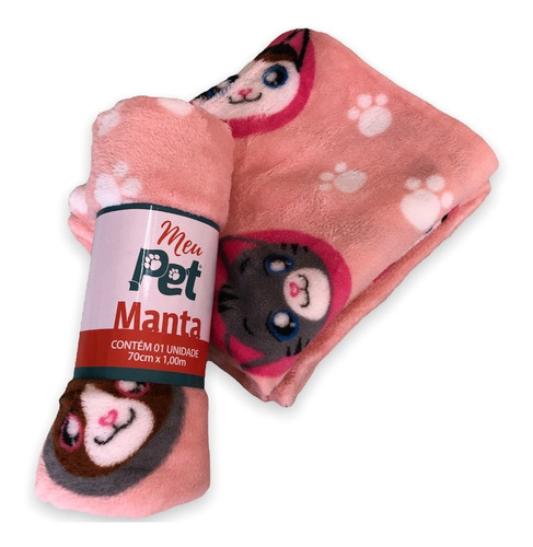 Manta Cobertor Para Pet Cachorro Gato - Escolha A Cor