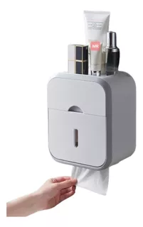 Dispensador De Papel Higiénico Con Porta Celular Accesorios
