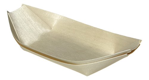 Bowl Recipiente Descartable Madera 160mm X 50un