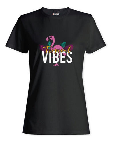 Poleras De Algodón Mujer Good Vibes