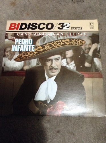 2 Lps Pedro Infante (canciones Rancheras)