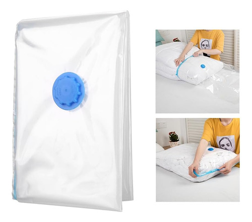 Bolsa De Almacenamiento Al Vacío 53 X 70 Cm Para Ropa