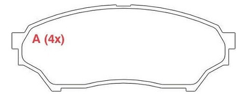 Pastilha De Freio Dianteira Pajero Io Willtec Pw74